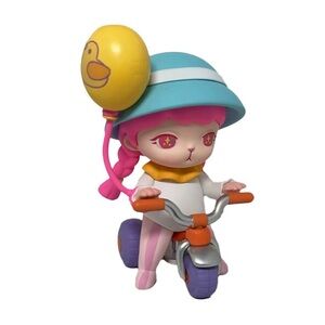NWT Pop Mart | Bunny Playfulness Series Figurine Confirmed Tricycle